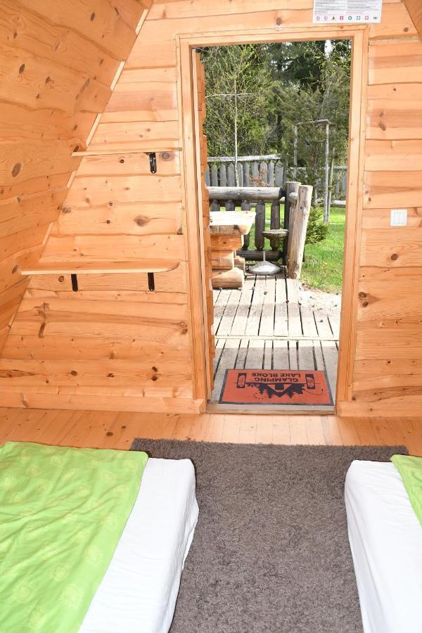 Hotel Glamping Lake Bloke Nova Vas  Exterior foto