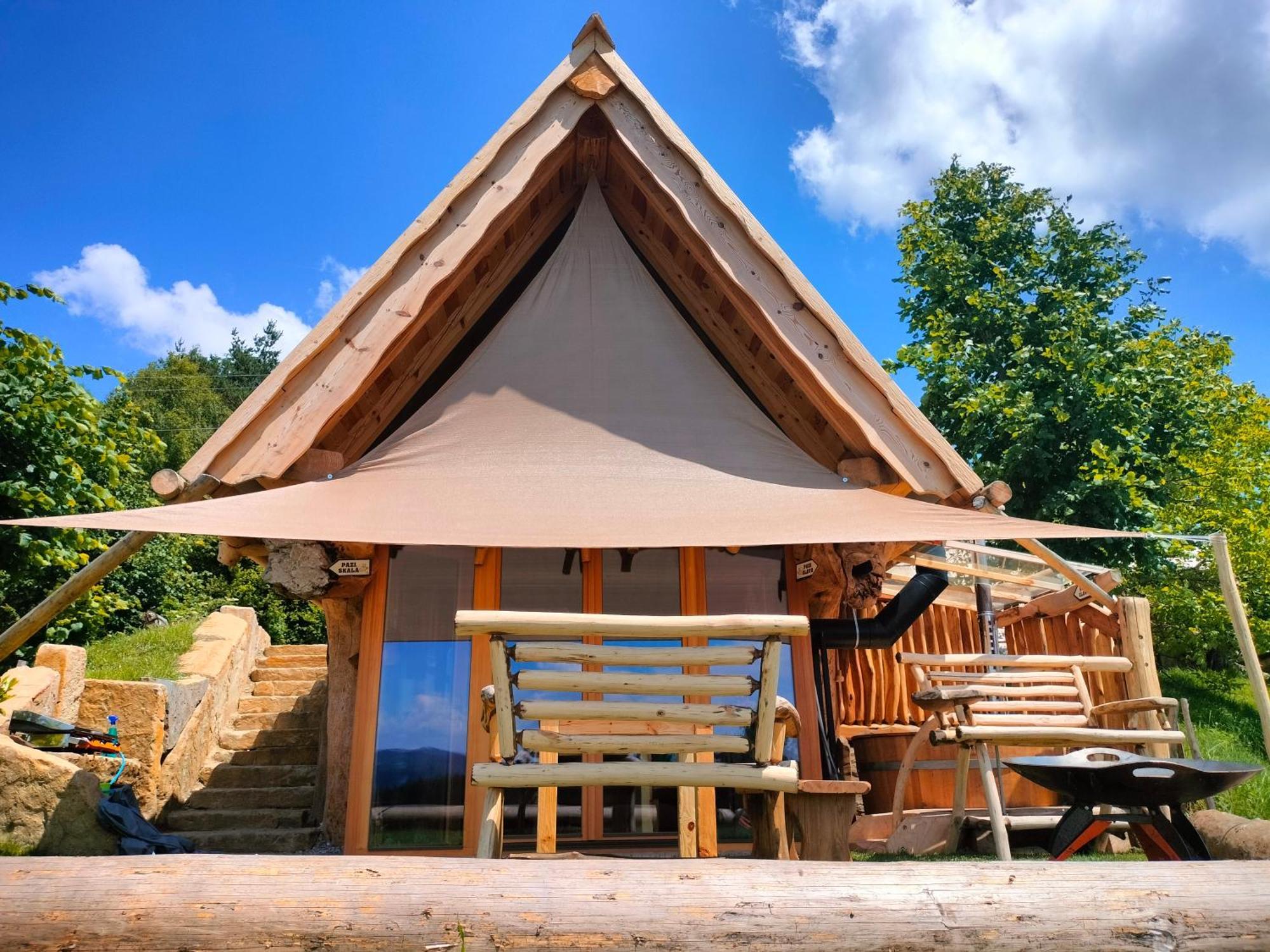 Hotel Glamping Lake Bloke Nova Vas  Exterior foto